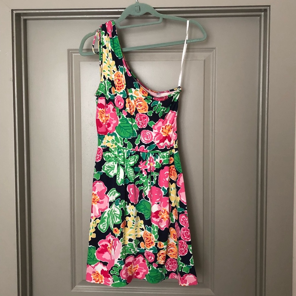Lilly Pulitzer One Shoulder Dress